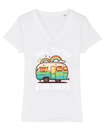 Travel together in love forever White