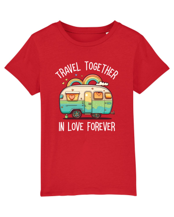 Travel together in love forever Red