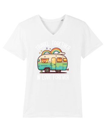 Travel together in love forever White