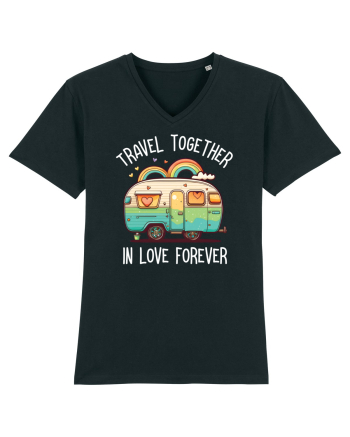 Travel together in love forever Black