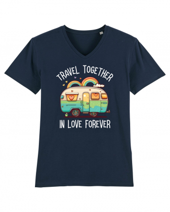 Travel together in love forever French Navy