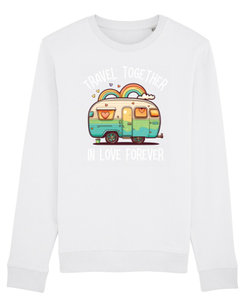 Travel together in love forever White