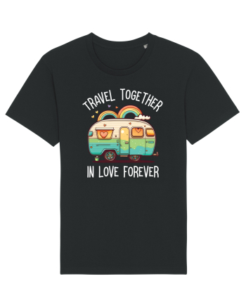 Travel together in love forever Black