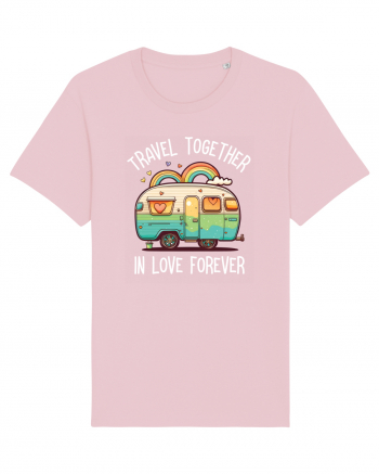 Travel together in love forever Cotton Pink