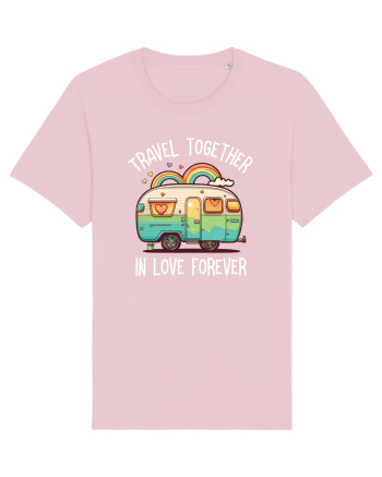 Travel together in love forever Cotton Pink
