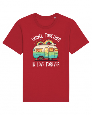 Travel together in love forever Red