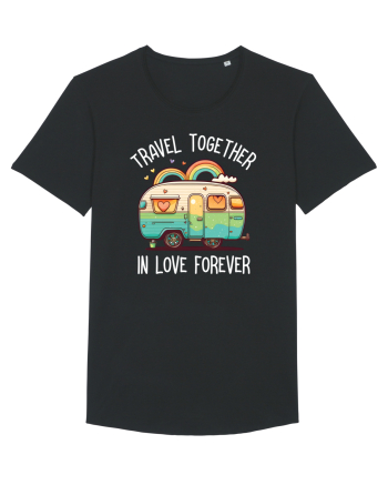 Travel together in love forever Black