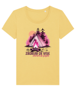 Zboruri de vise zboruri de șoapte Tricou mânecă scurtă guler larg fitted Damă Expresser
