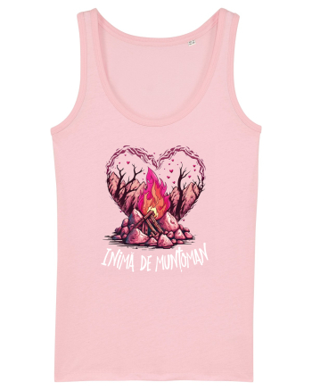 Inimă de munțoman v2 Cotton Pink