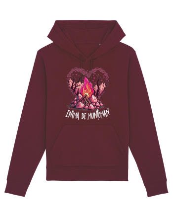 Inimă de munțoman v2 Burgundy