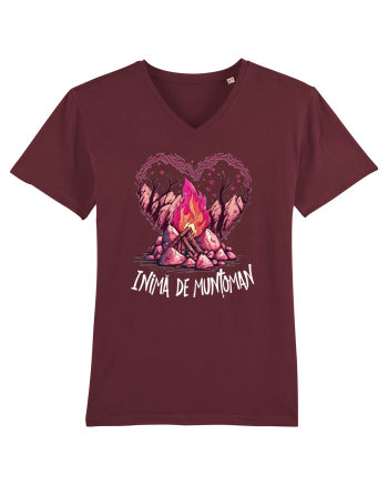 Inimă de munțoman v2 Burgundy