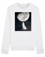 MOON - WOLF Bluză mânecă lungă Unisex Rise