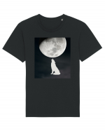 MOON - WOLF Tricou mânecă scurtă Unisex Rocker