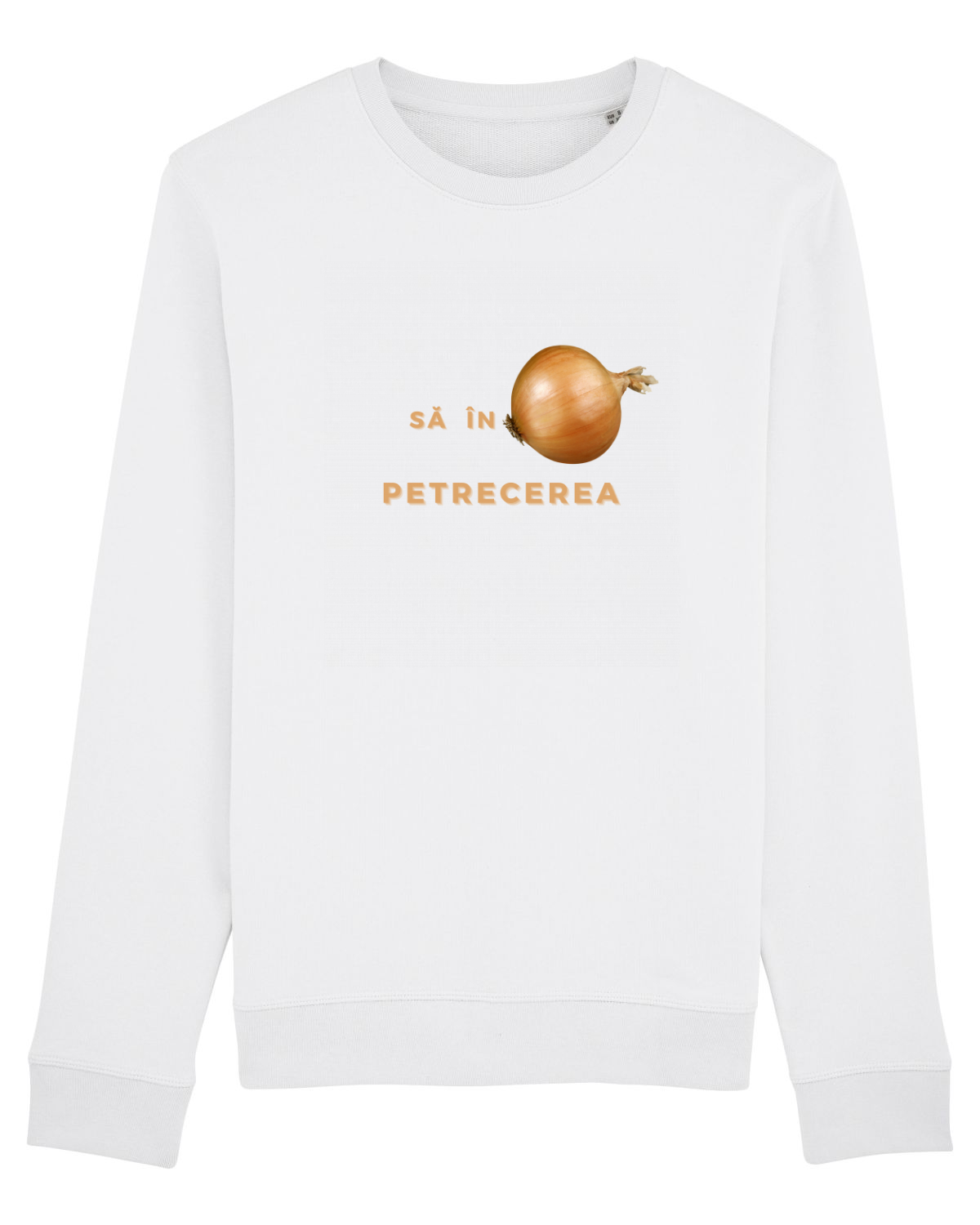 Bluză mânecă lungă Unisex Rise White
