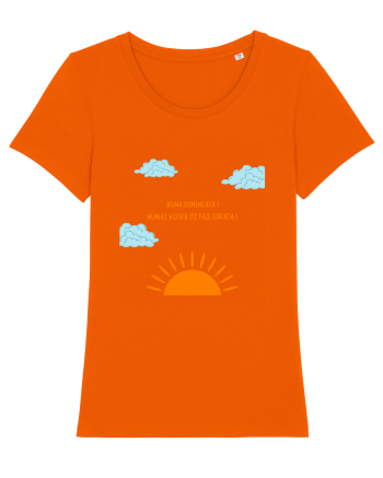 BUNA DIMINEATA VOTKA Bright Orange