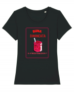 BUNA DIMINEATA DULCEATA Tricou mânecă scurtă guler larg fitted Damă Expresser