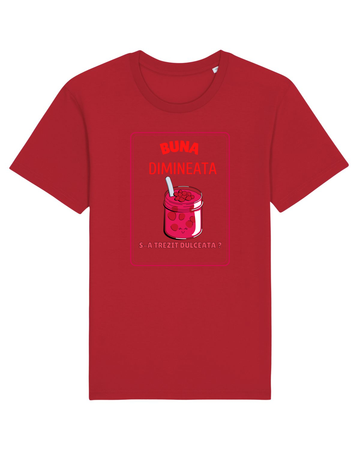 Tricou mânecă scurtă Unisex Rocker Red