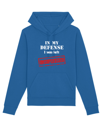 Left unsupervised Royal Blue