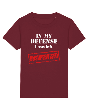 Left unsupervised Burgundy