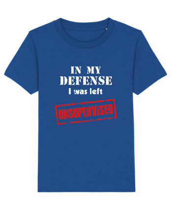 Left unsupervised Majorelle Blue