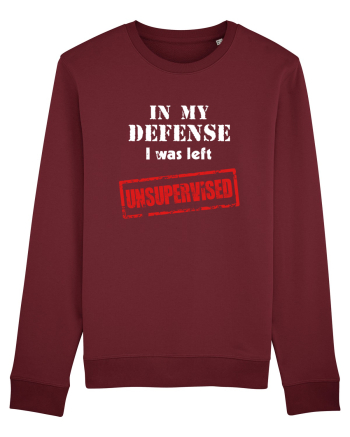 Left unsupervised Burgundy