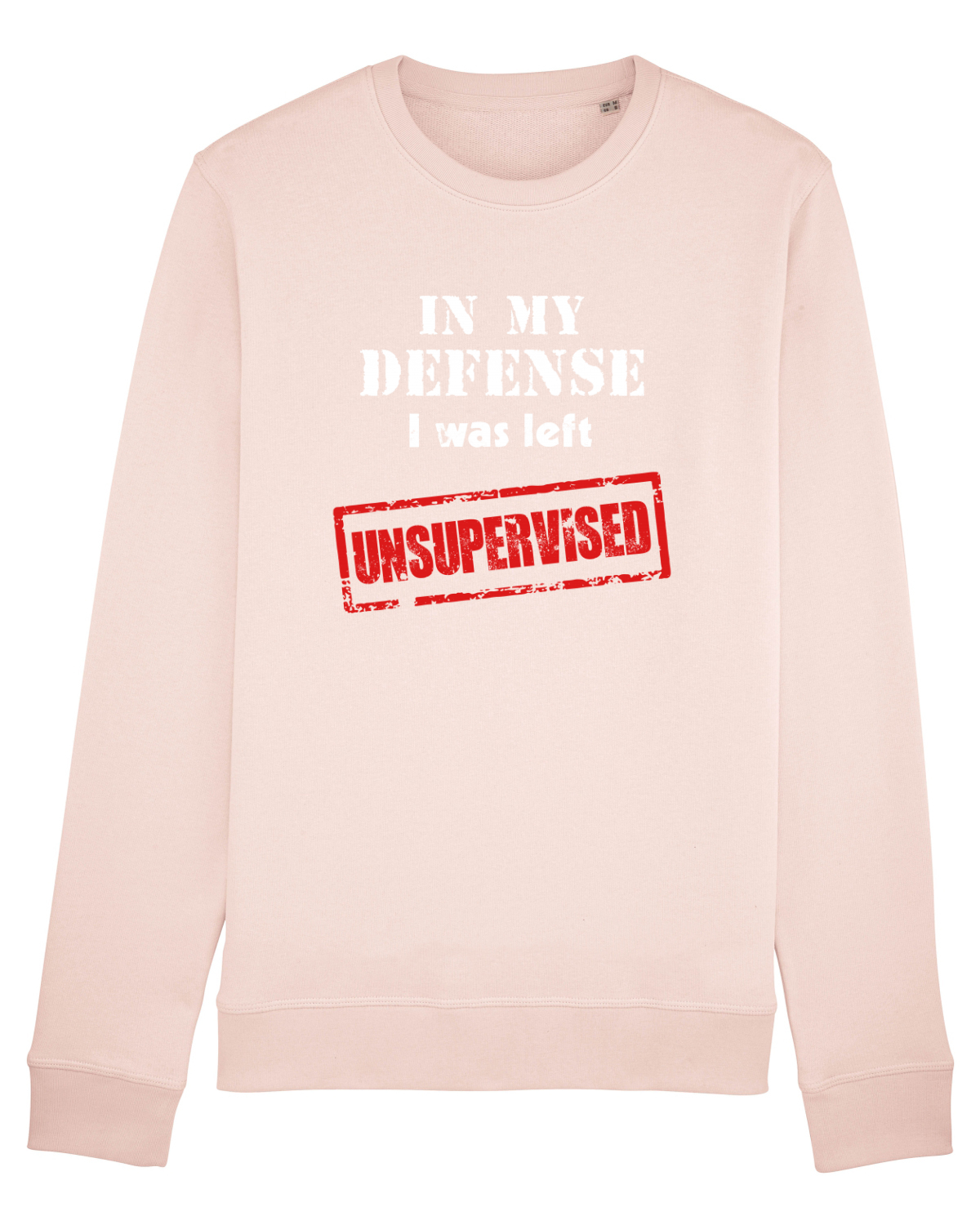 Bluză mânecă lungă Unisex Rise Candy Pink
