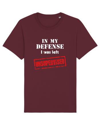 Left unsupervised Burgundy