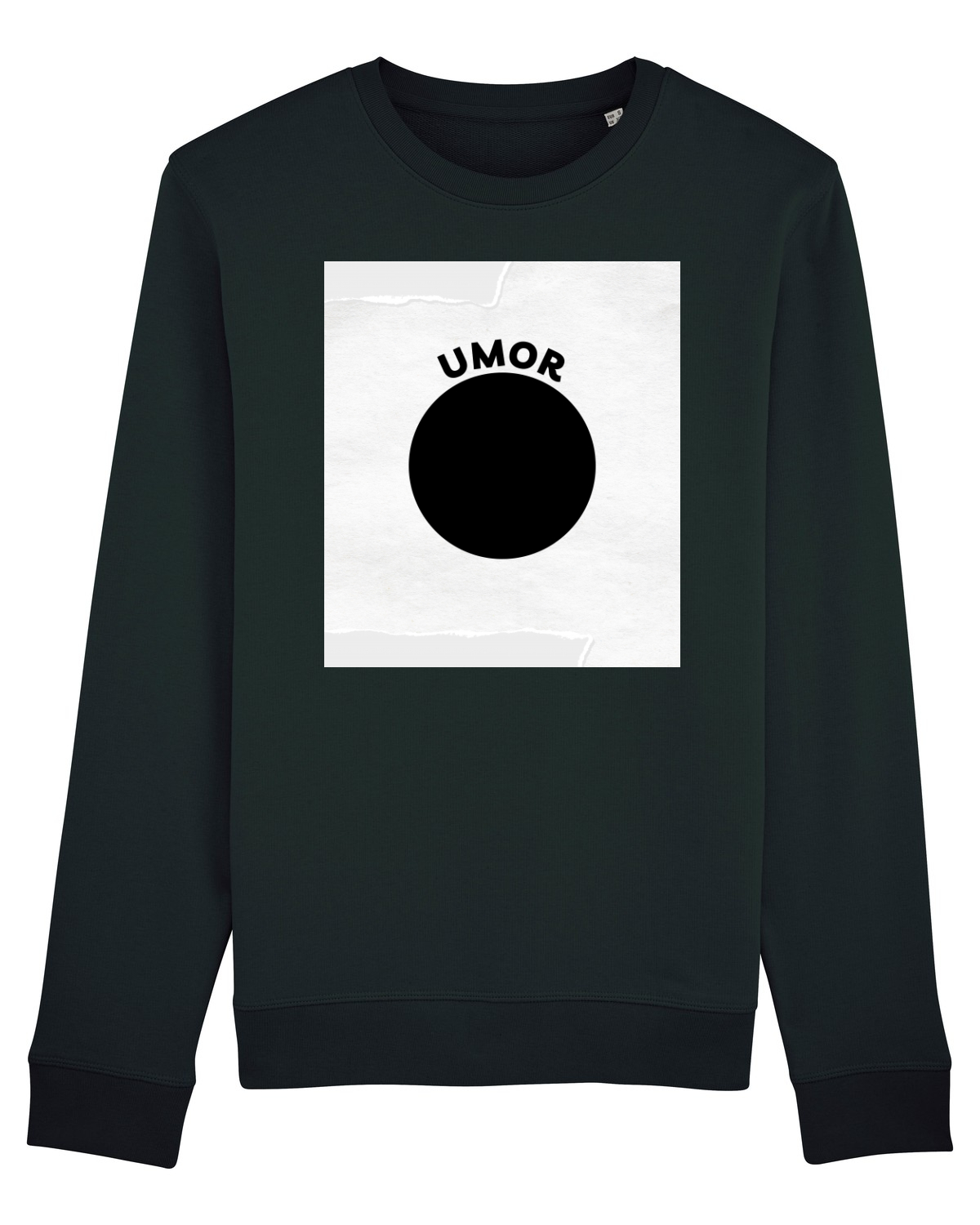 Bluză mânecă lungă Unisex Rise Black