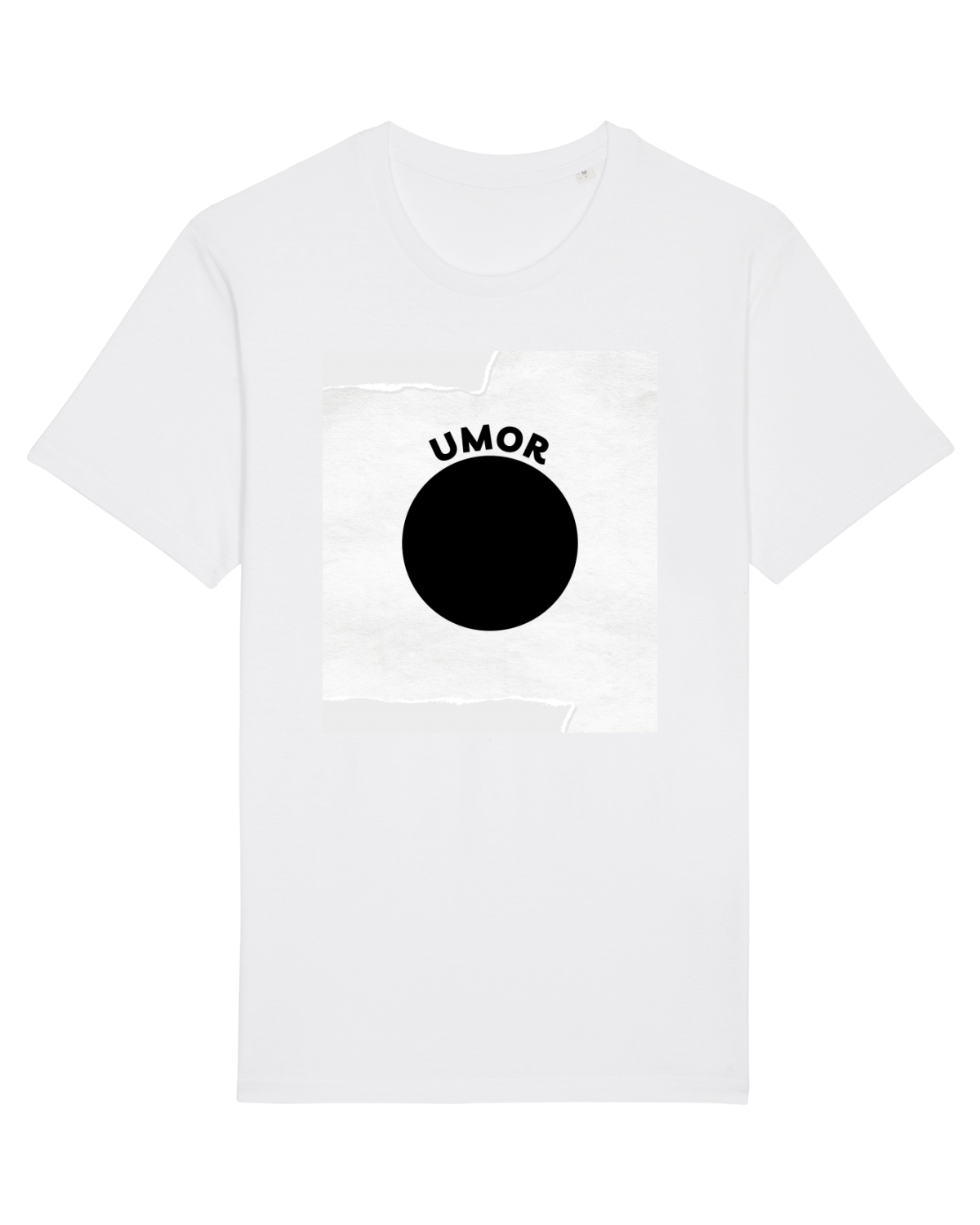 Tricou mânecă scurtă Unisex Rocker White