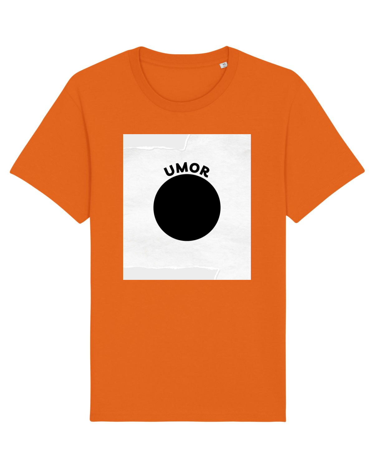 Tricou mânecă scurtă Unisex Rocker Bright Orange