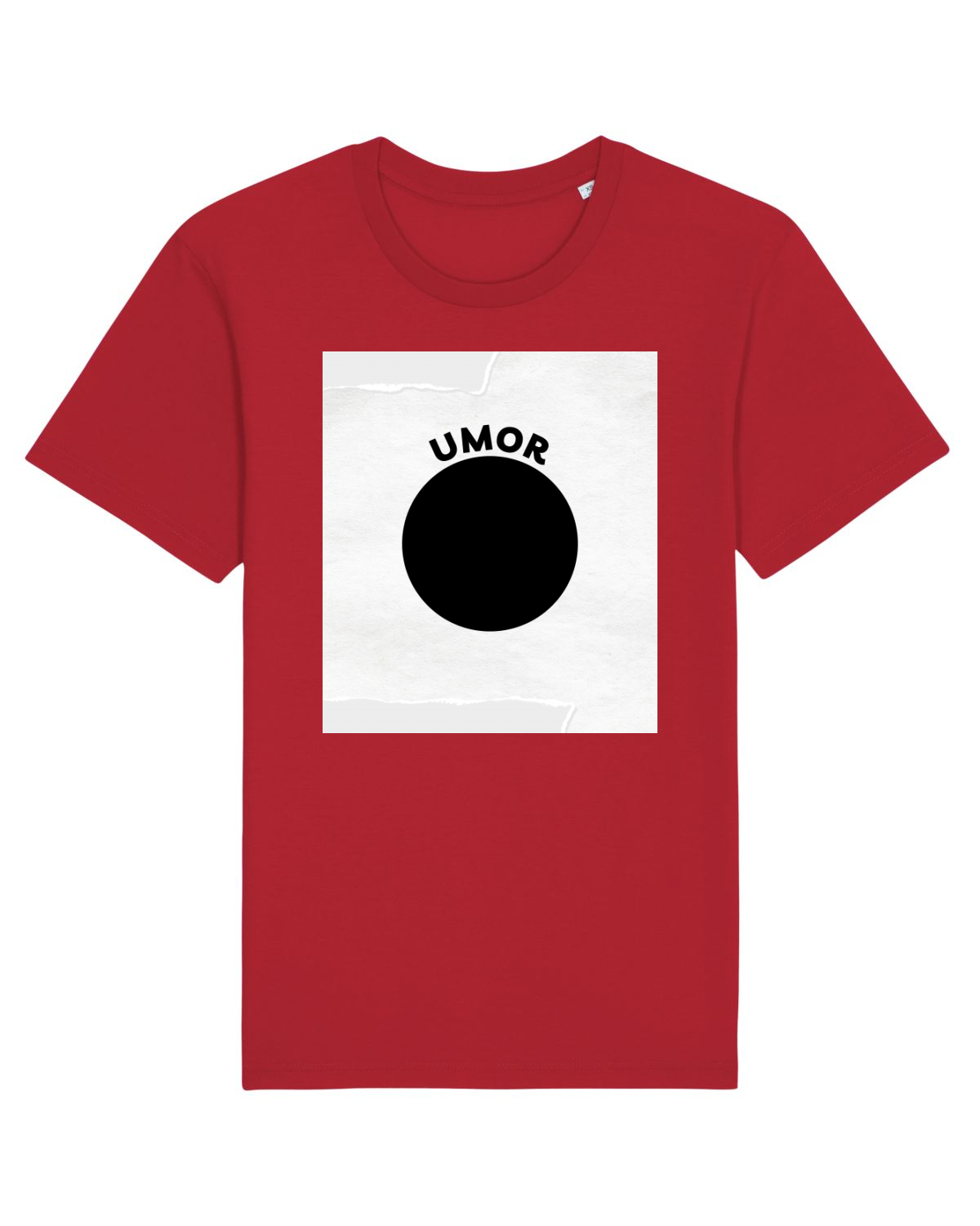 Tricou mânecă scurtă Unisex Rocker Red