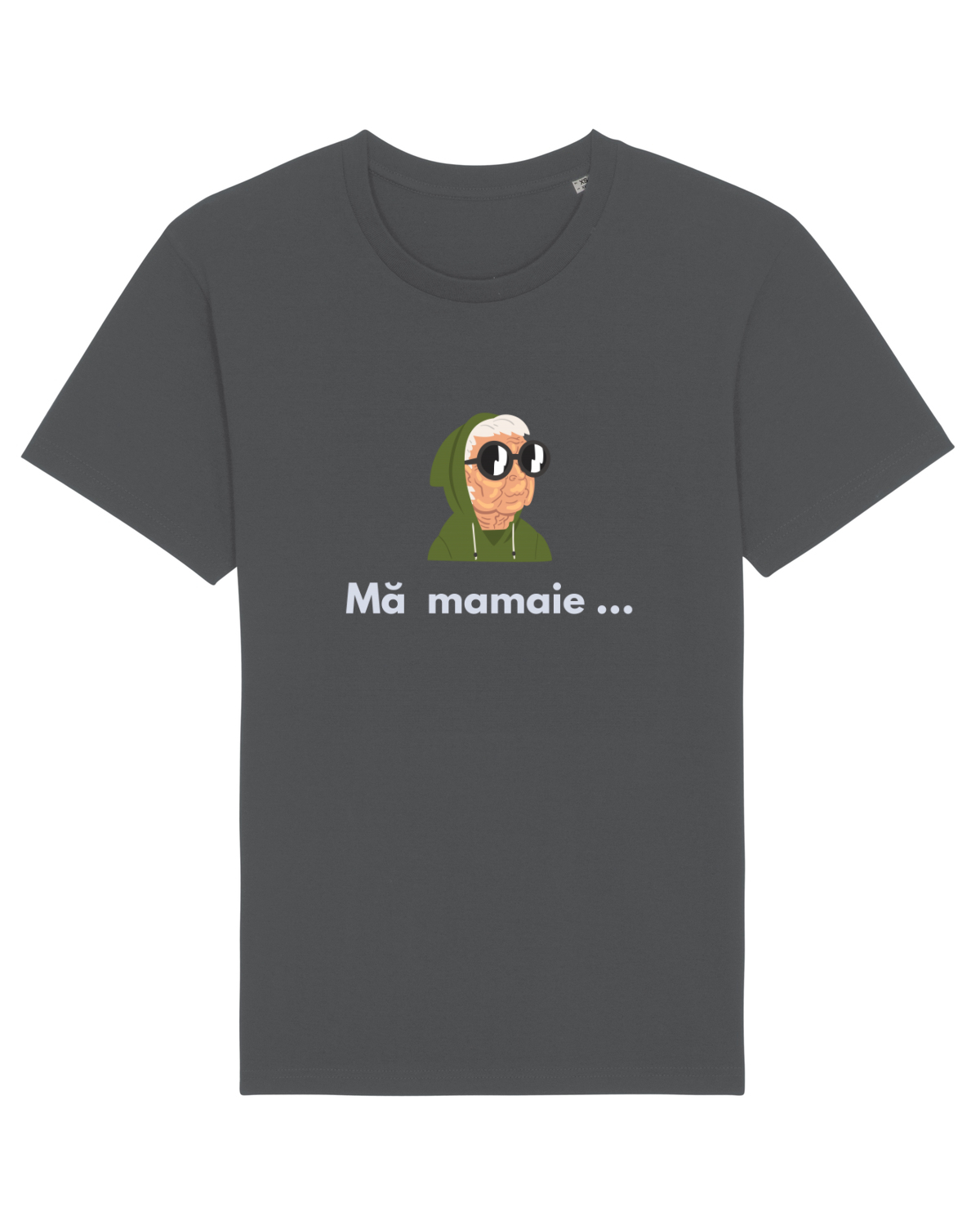 Tricou mânecă scurtă Unisex Rocker Anthracite