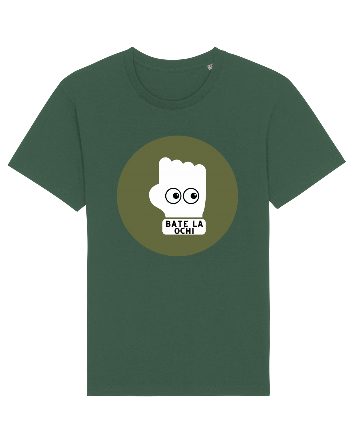 Tricou mânecă scurtă Unisex Rocker Bottle Green