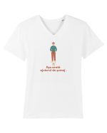 AJUTOR DE SOMAJ Tricou mânecă scurtă guler V Bărbat Presenter