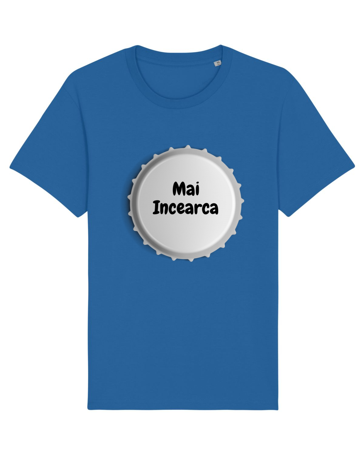 Tricou mânecă scurtă Unisex Rocker Royal Blue