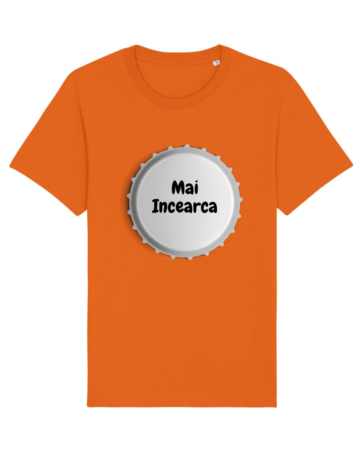 Tricou mânecă scurtă Unisex Rocker Bright Orange