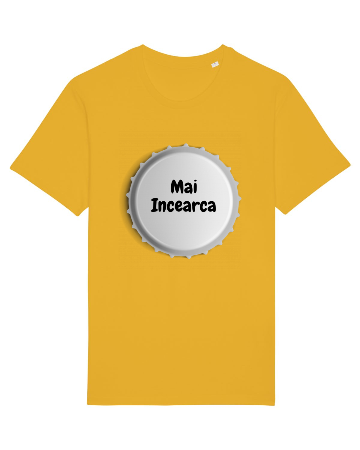 Tricou mânecă scurtă Unisex Rocker Spectra Yellow