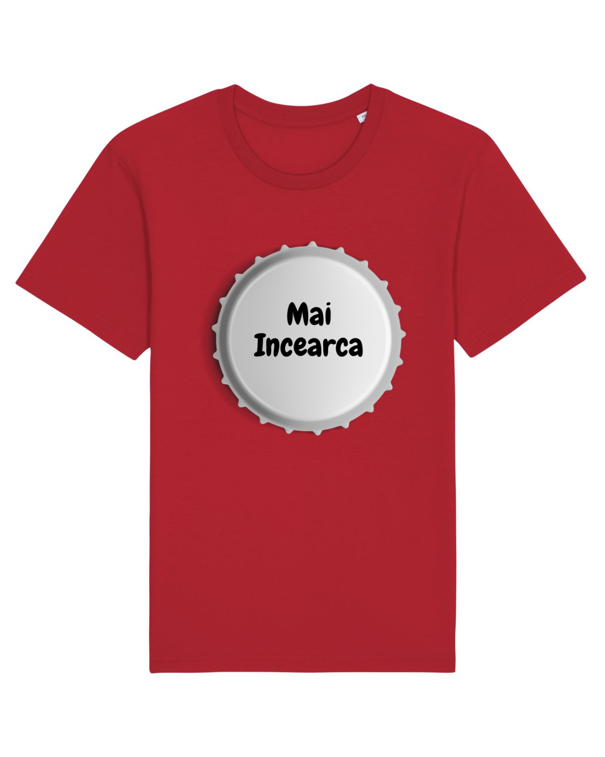 Tricou mânecă scurtă Unisex Rocker Red
