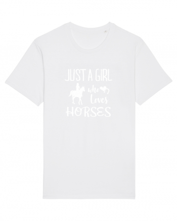 Love horses White