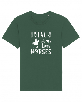 Love horses Bottle Green