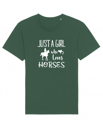 Love horses Bottle Green