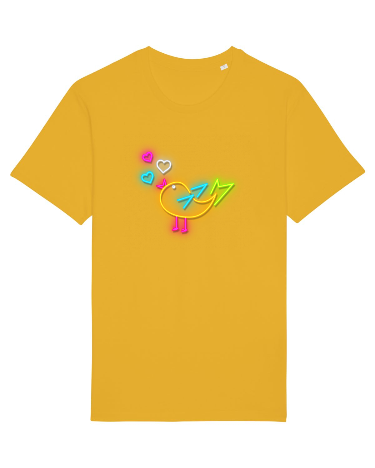 Tricou mânecă scurtă Unisex Rocker Spectra Yellow