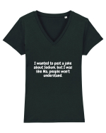 SODIU - NA Tricou mânecă scurtă guler V Damă Evoker