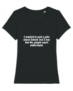 SODIU - NA Tricou mânecă scurtă guler larg fitted Damă Expresser