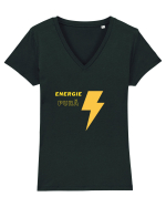 ENERGIE PURA Tricou mânecă scurtă guler V Damă Evoker
