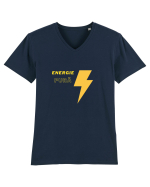 ENERGIE PURA Tricou mânecă scurtă guler V Bărbat Presenter