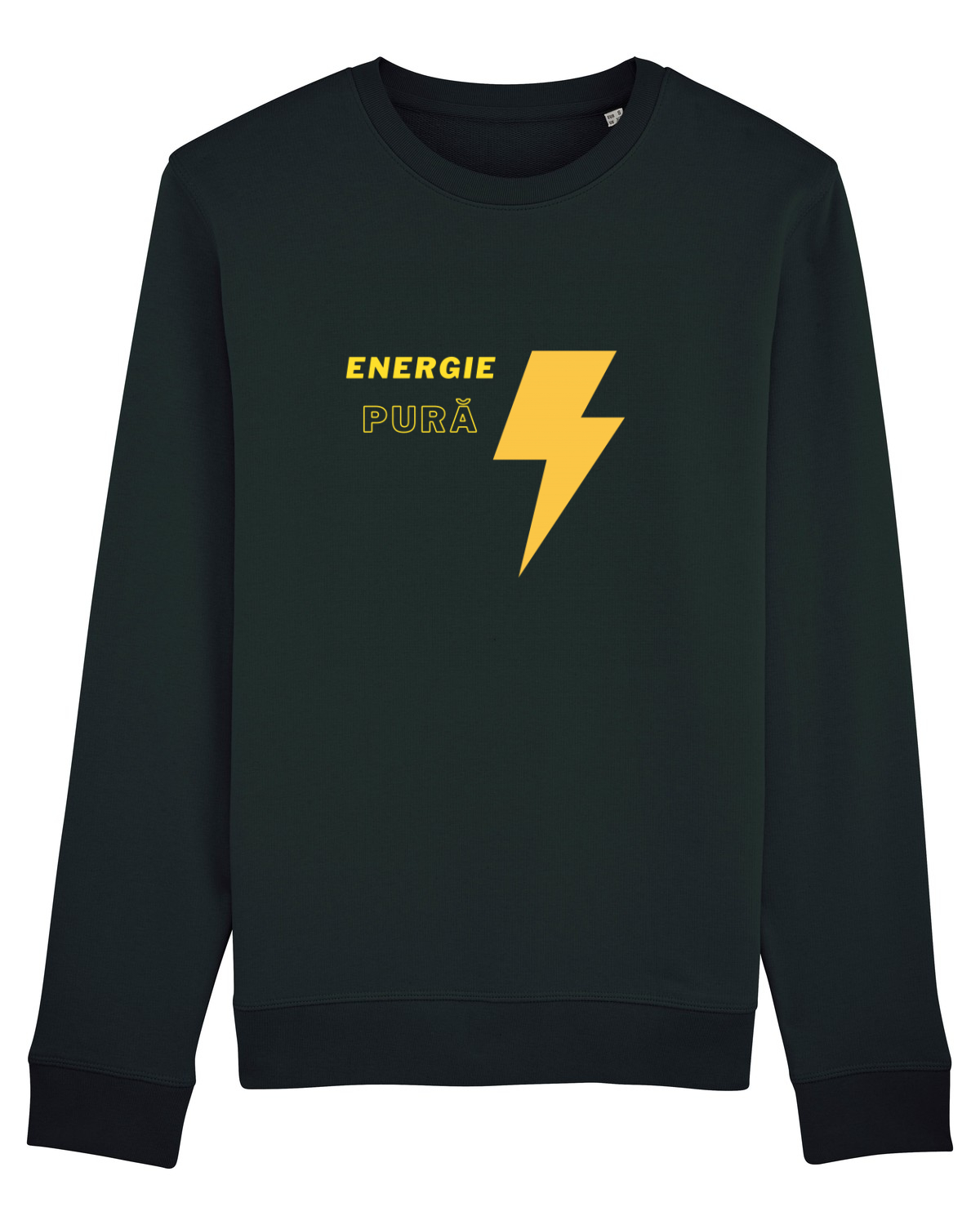 Bluză mânecă lungă Unisex Rise Black