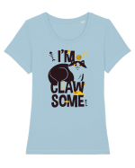 I'm Claw Some Tricou mânecă scurtă guler larg fitted Damă Expresser