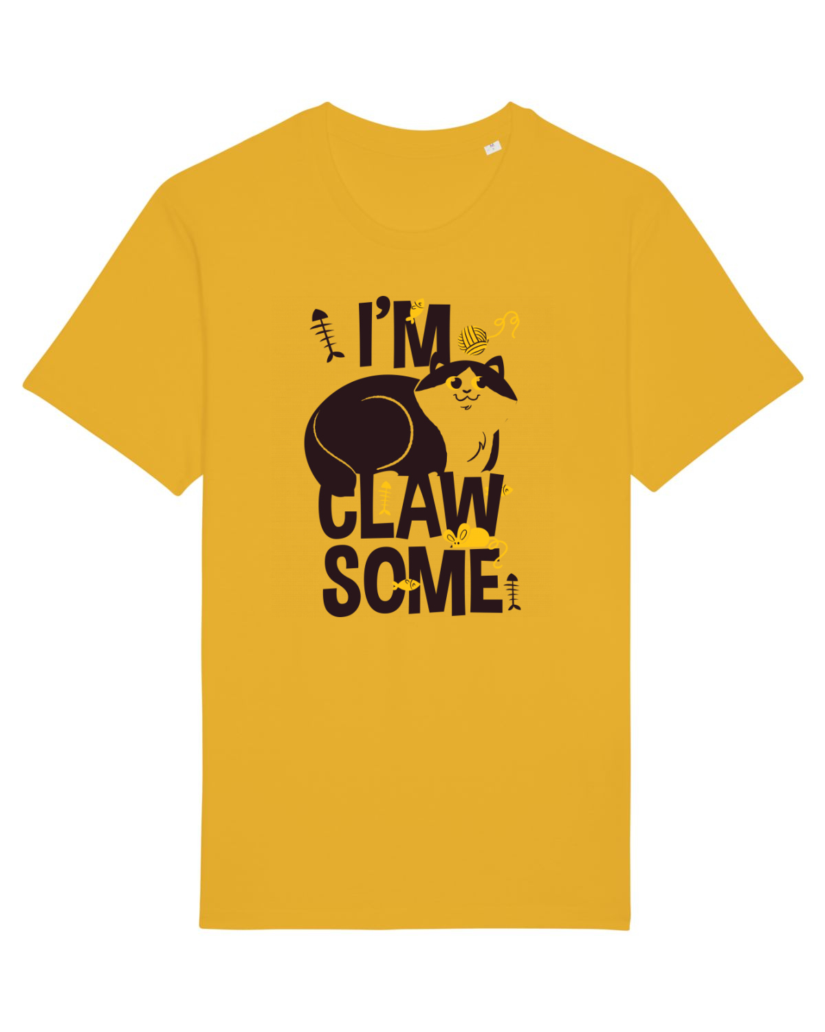 Tricou mânecă scurtă Unisex Rocker Spectra Yellow