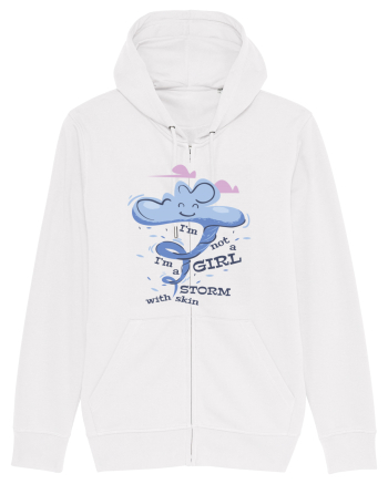 I'm Not A Girl I'm A Storm With Skin White
